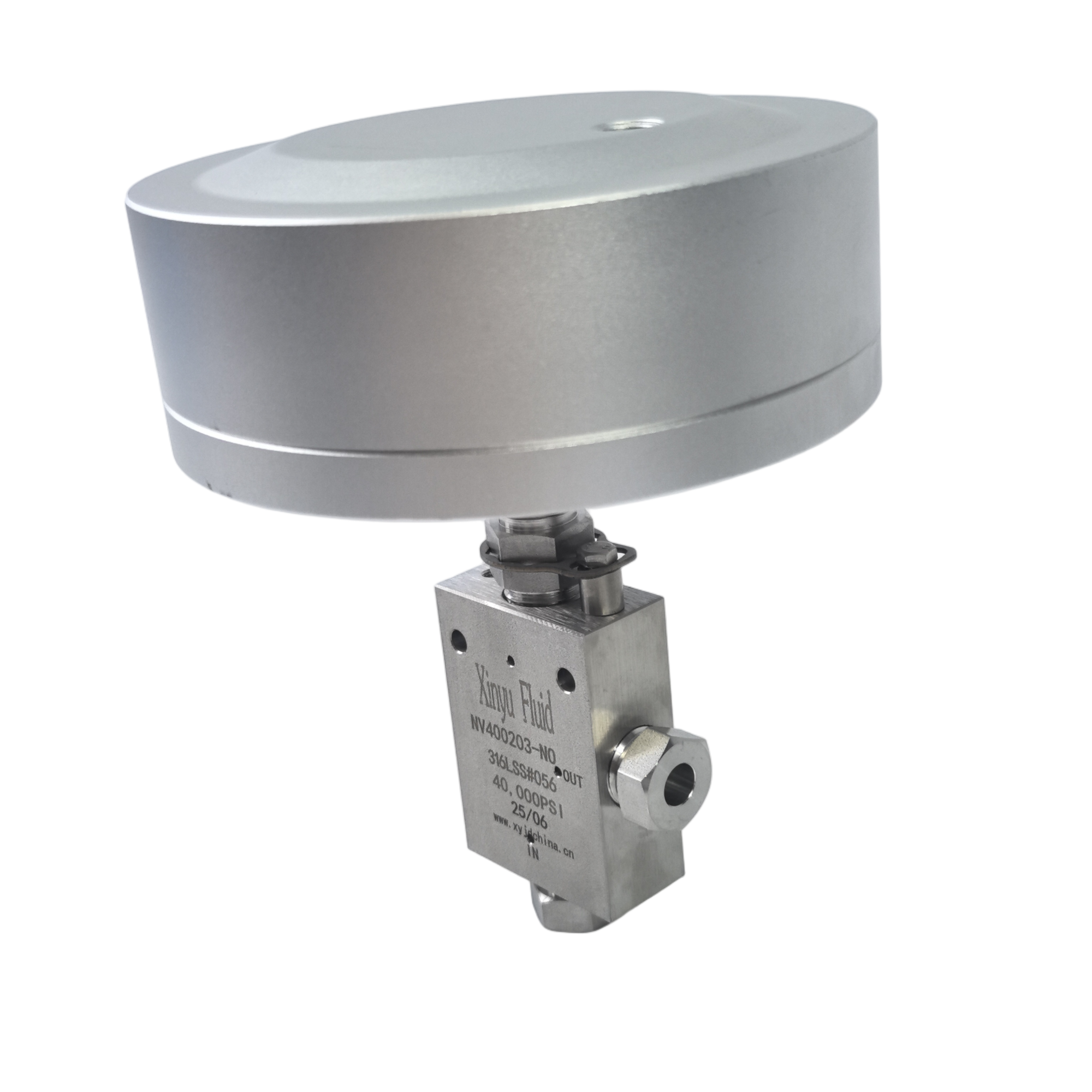 直角型高压气控阀