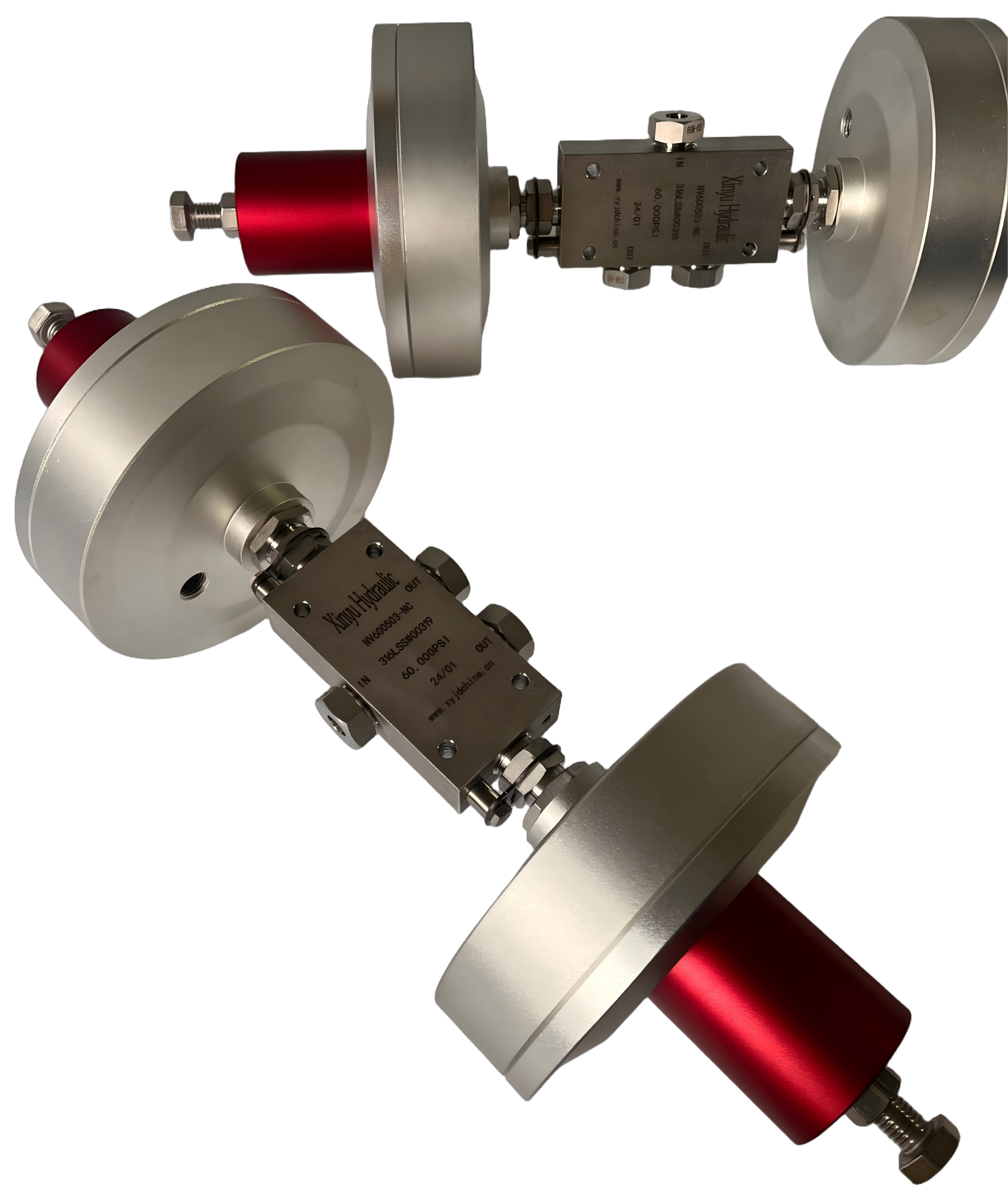 不锈钢一进两出双控高压常闭气控阀